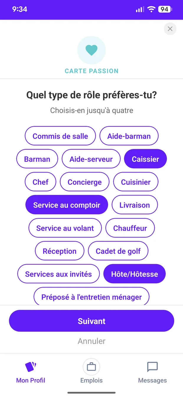 Choisir tes passions