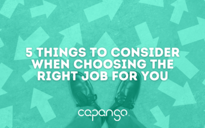 Five Things To Consider When Choosing the Right Job For You